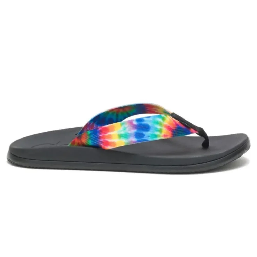 Chaco Men's Chillos Flip Flops - Dark Tie Dye New Size 11